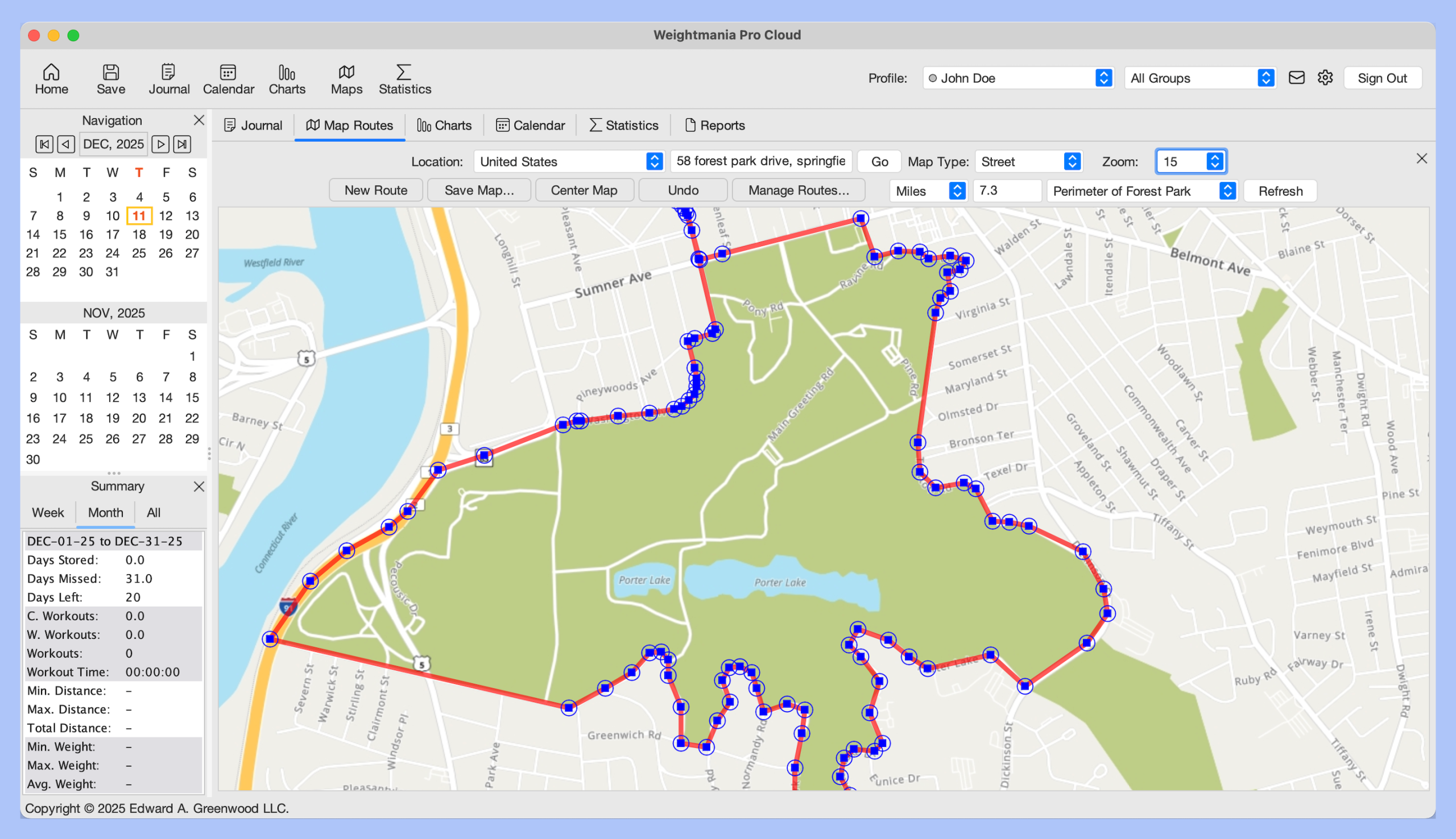 Map runs, walks, and cycling routes in advance, off-road, without GPS.